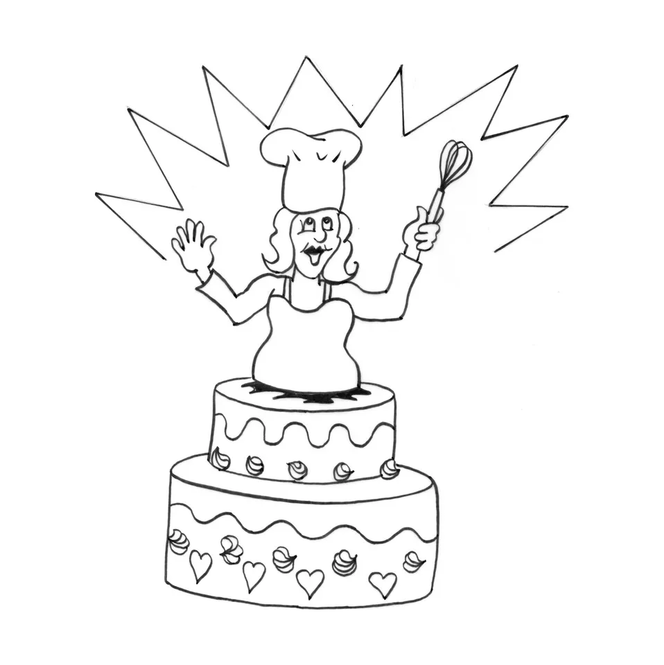 Illustration for Baking & Desserts chapter