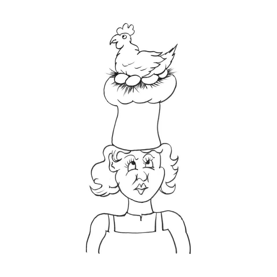 Illustration for Eggs & Dairy chapter