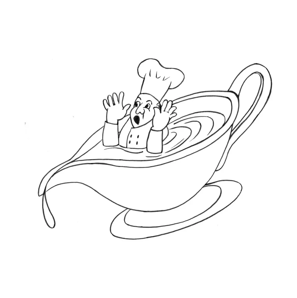 Illustration for Sauces chapter